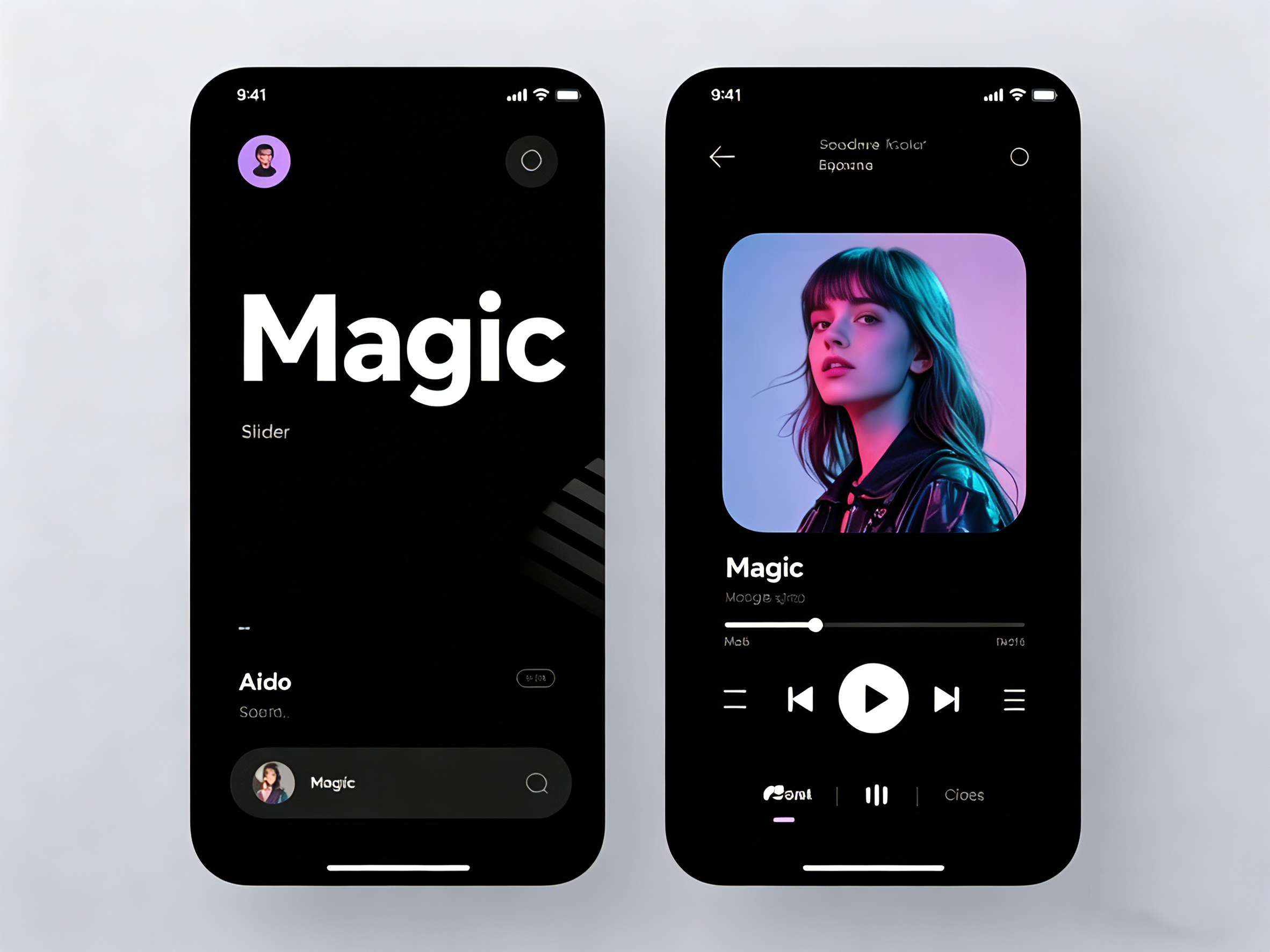 Mobile App UI Design